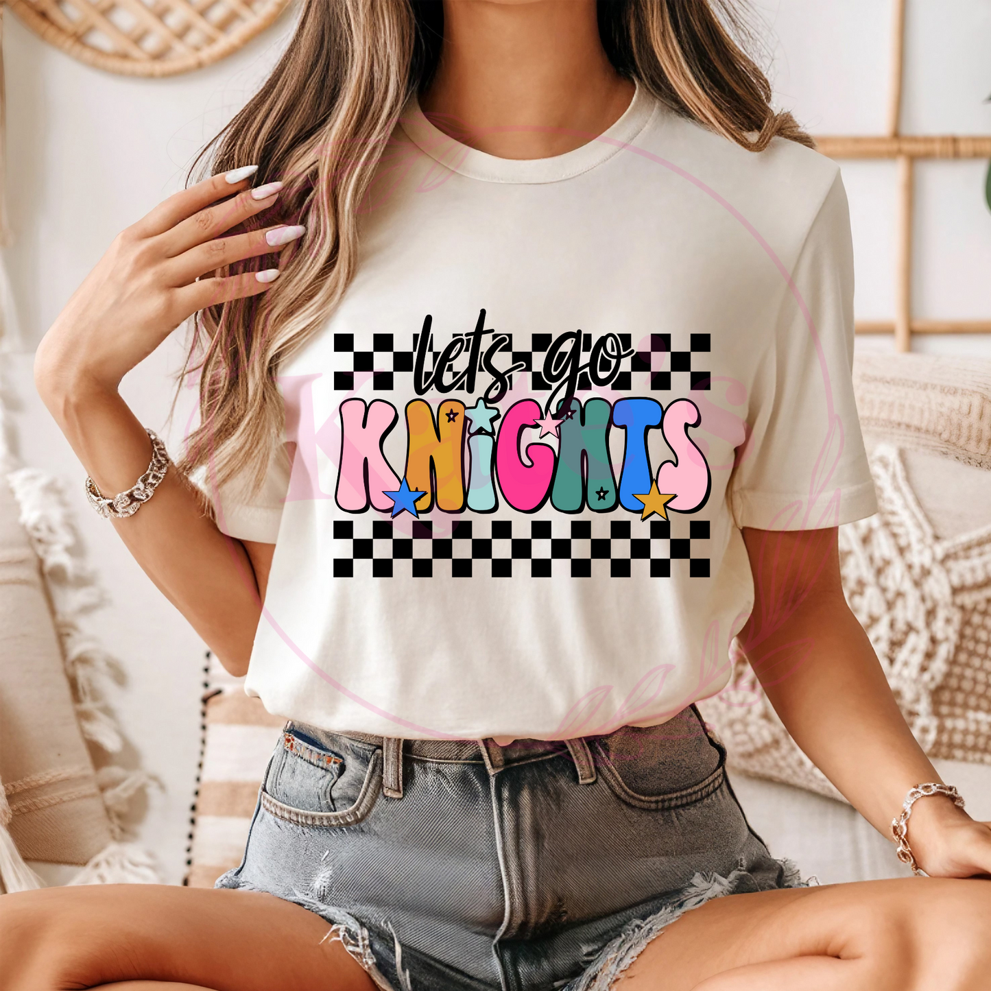 Lets Go Knights Tee