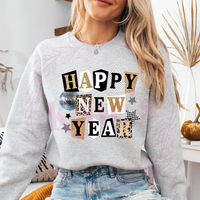 Happy New Years Scrapbook Letters Shirt