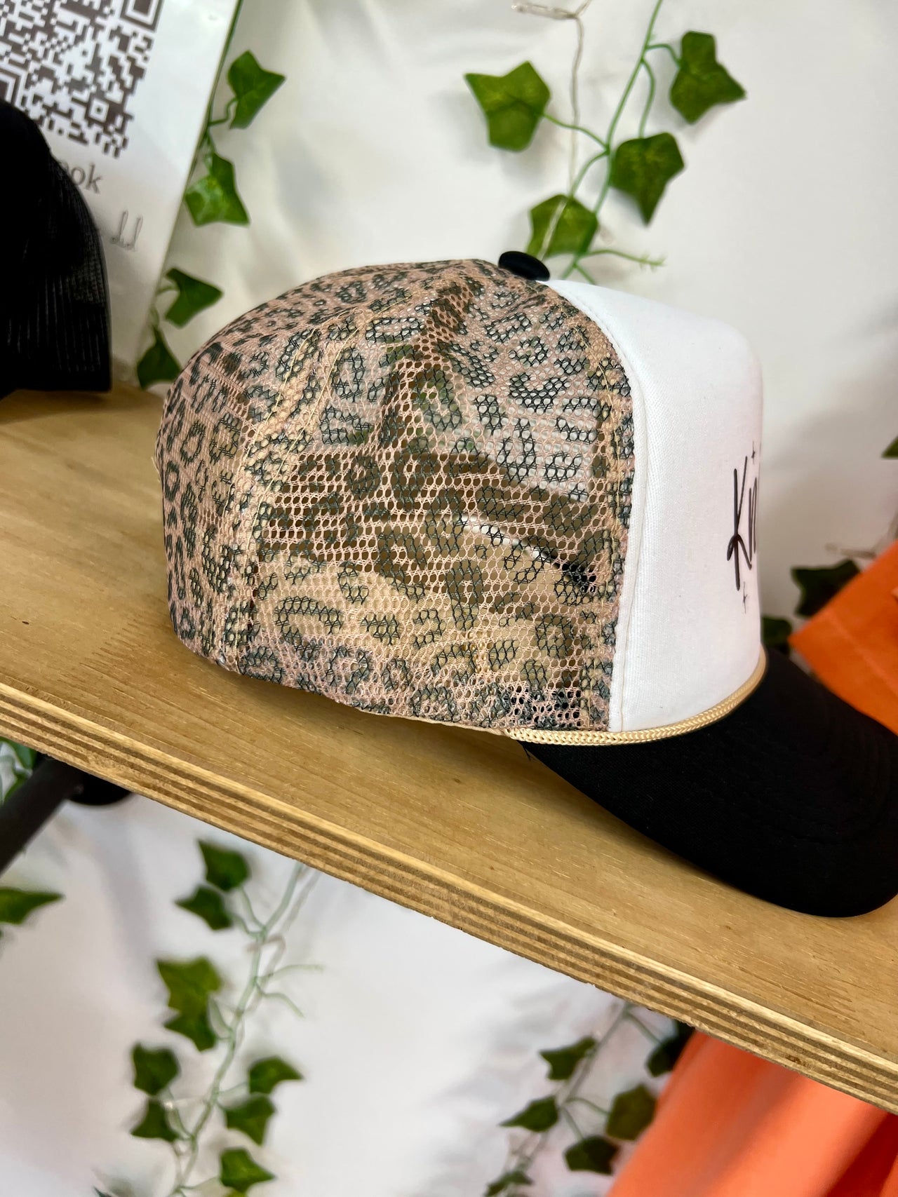Coquette Knights Cheetah Trucker Hat