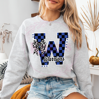 Warriors Checkered Spirit Shirt