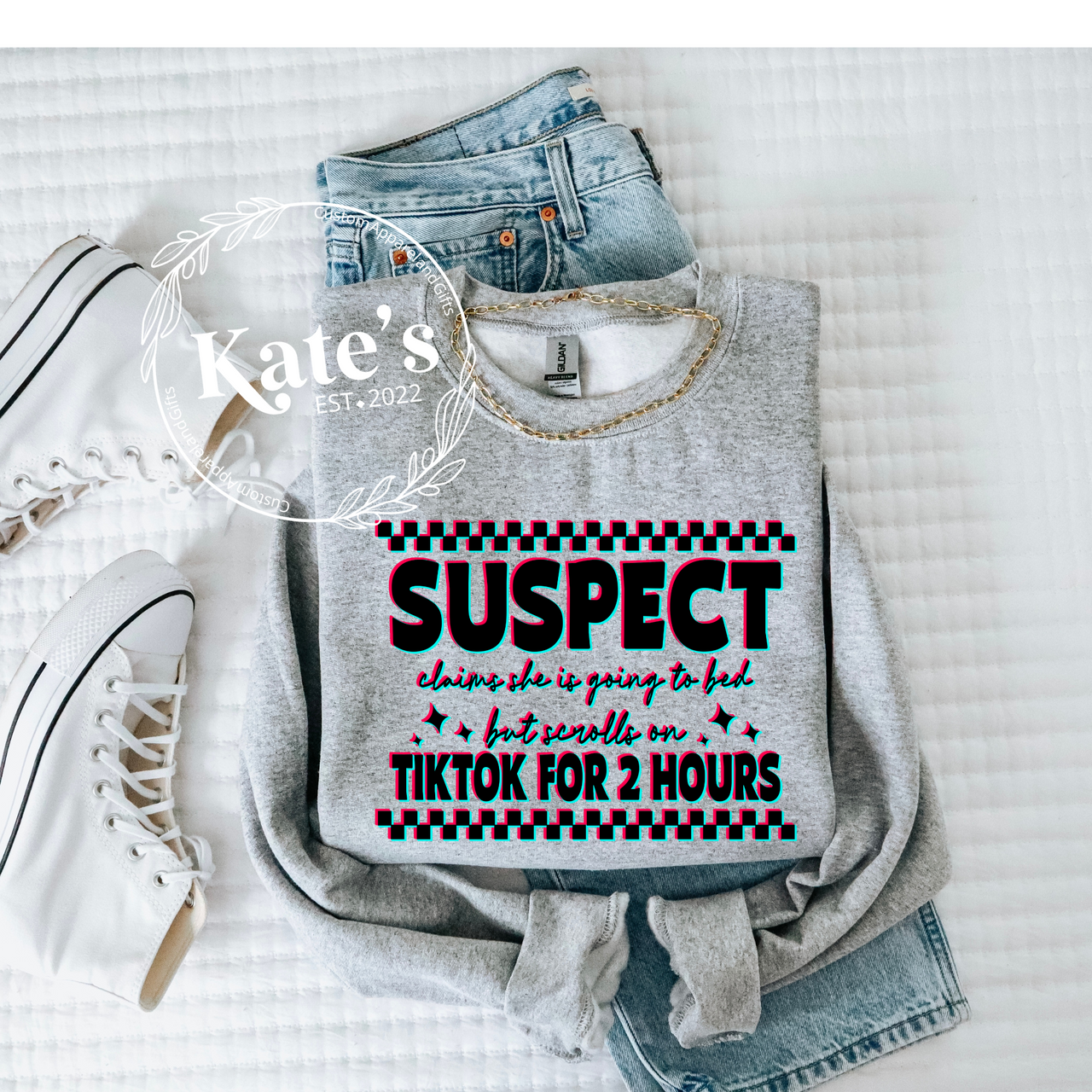 Suspect Claims She's Going To Bed Shirt