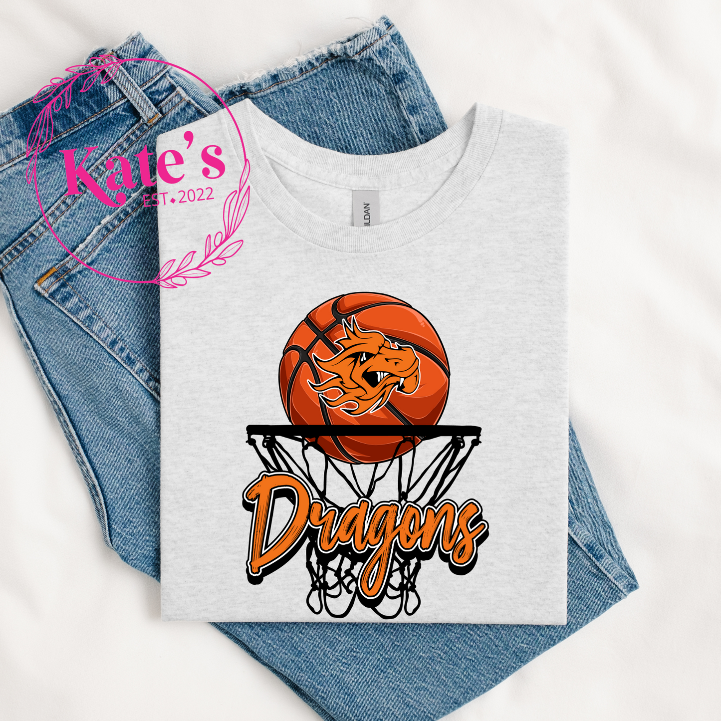 Dewar Dragons Basketball Net Shirt