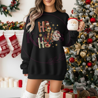 Patch work Ho Ho HO Christmas Shirt