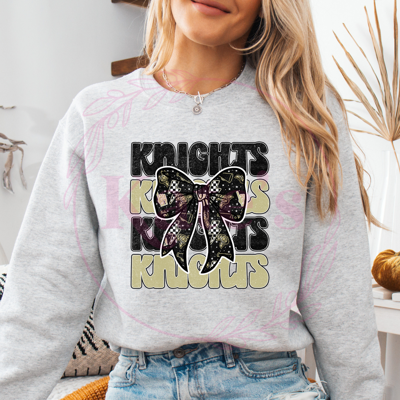 Knights Stacked w/ Bow Spirit Shirt