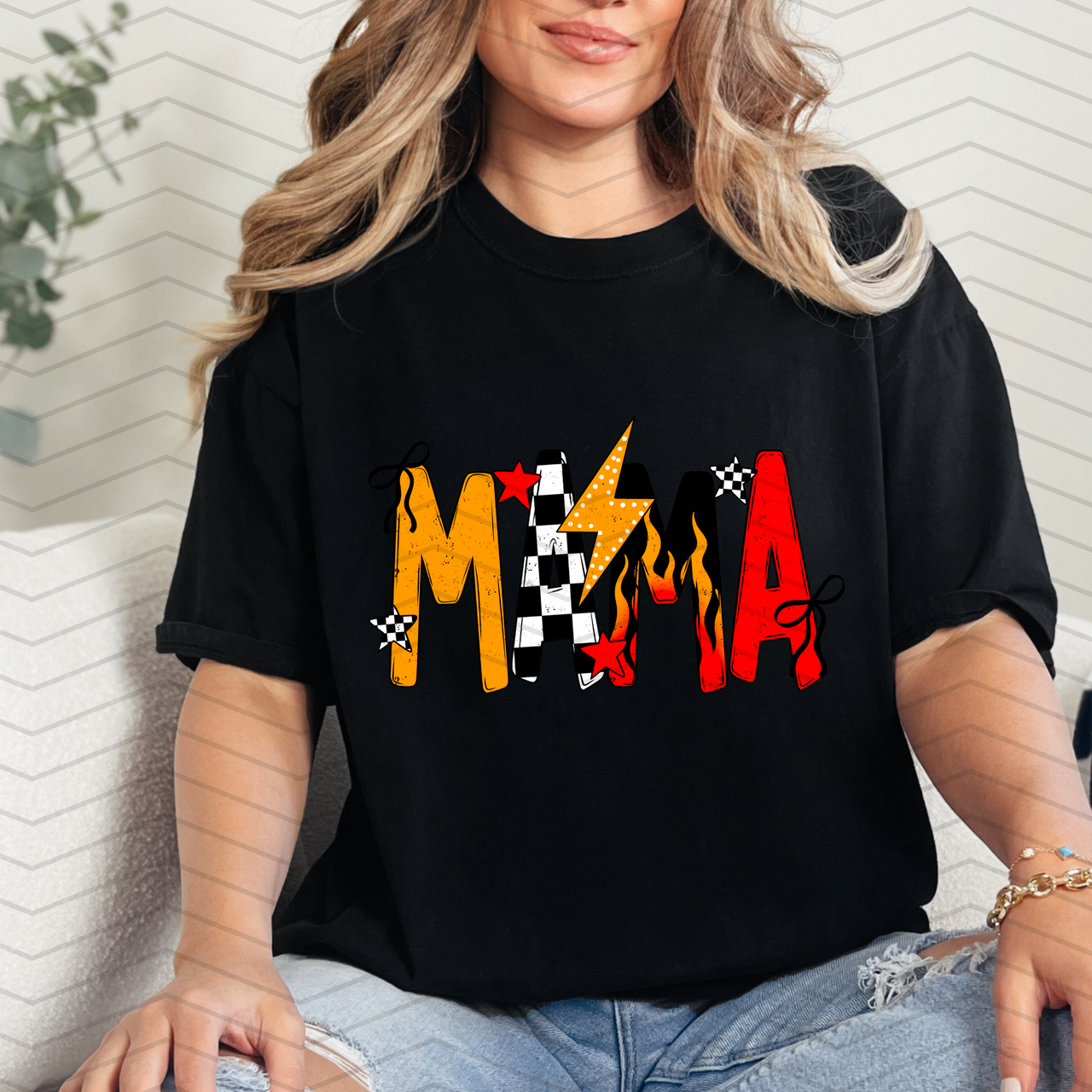 Edgy Mama Direct-To-Film Transfer