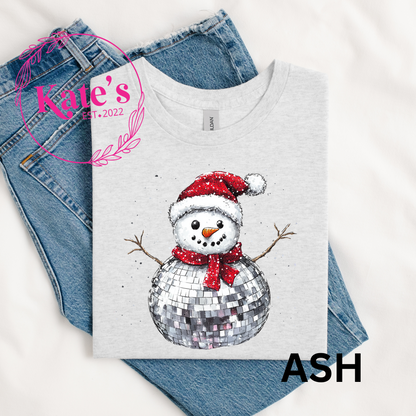 Disco Snowman Shirt