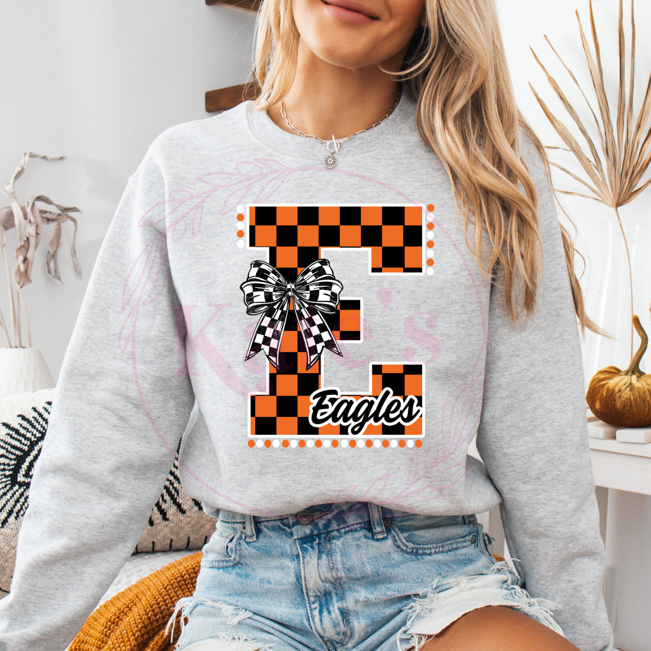 Eagles Checkered Spirit Shirt