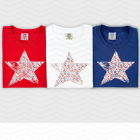 Distressed Star Direct-To-Film Transfer