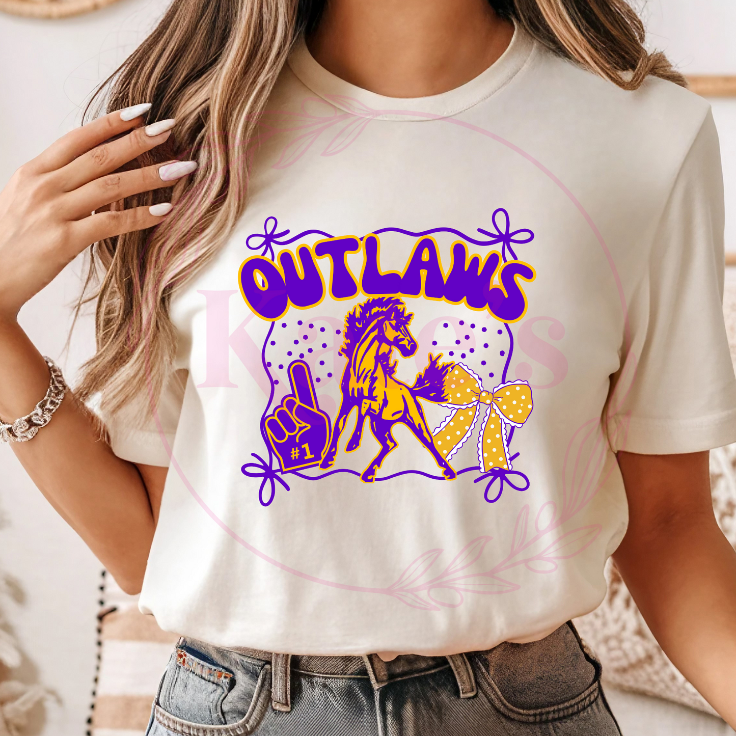 Preppy Coquette Mascot Shirts