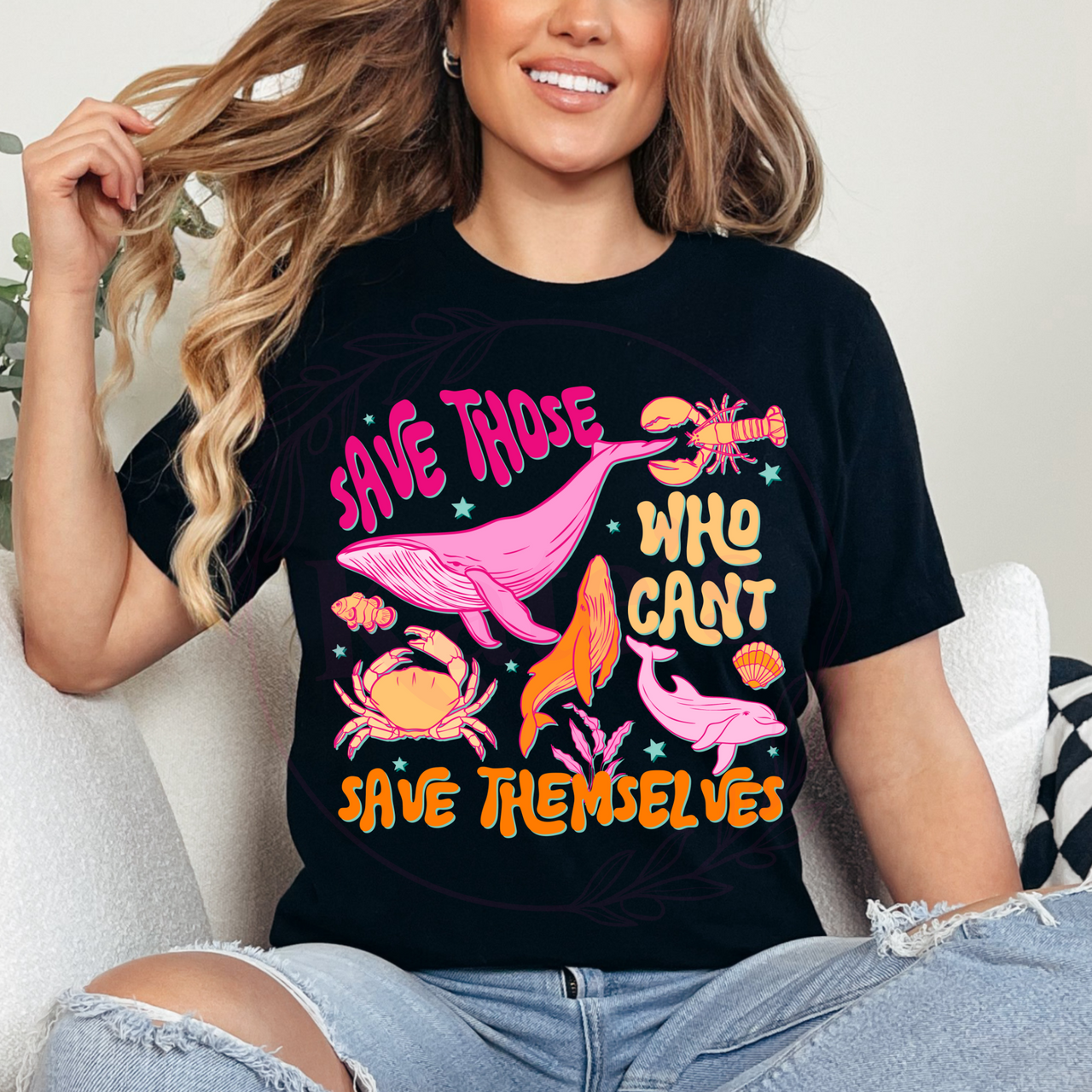 Save Those Who Can't Save Themselves T-Shirt