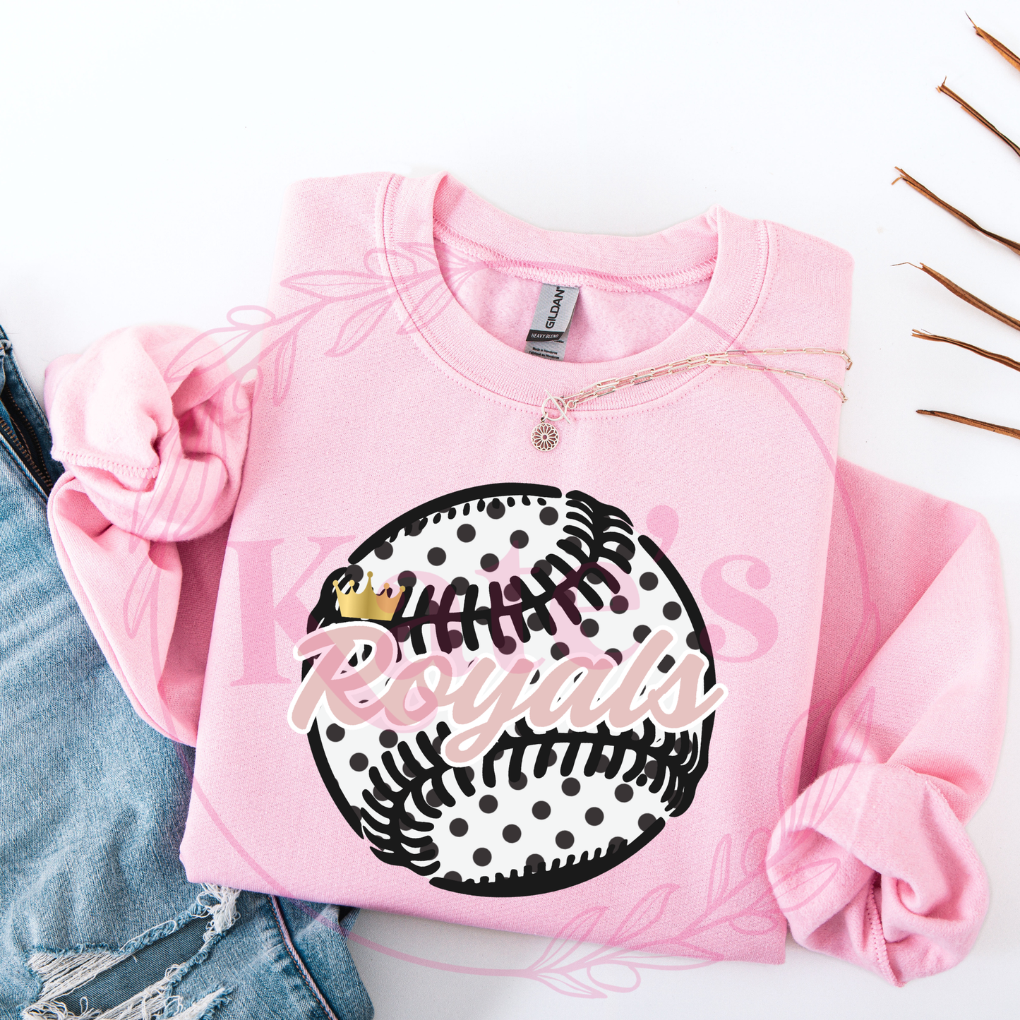 Royals Wee Ball Polka Dots Shirt