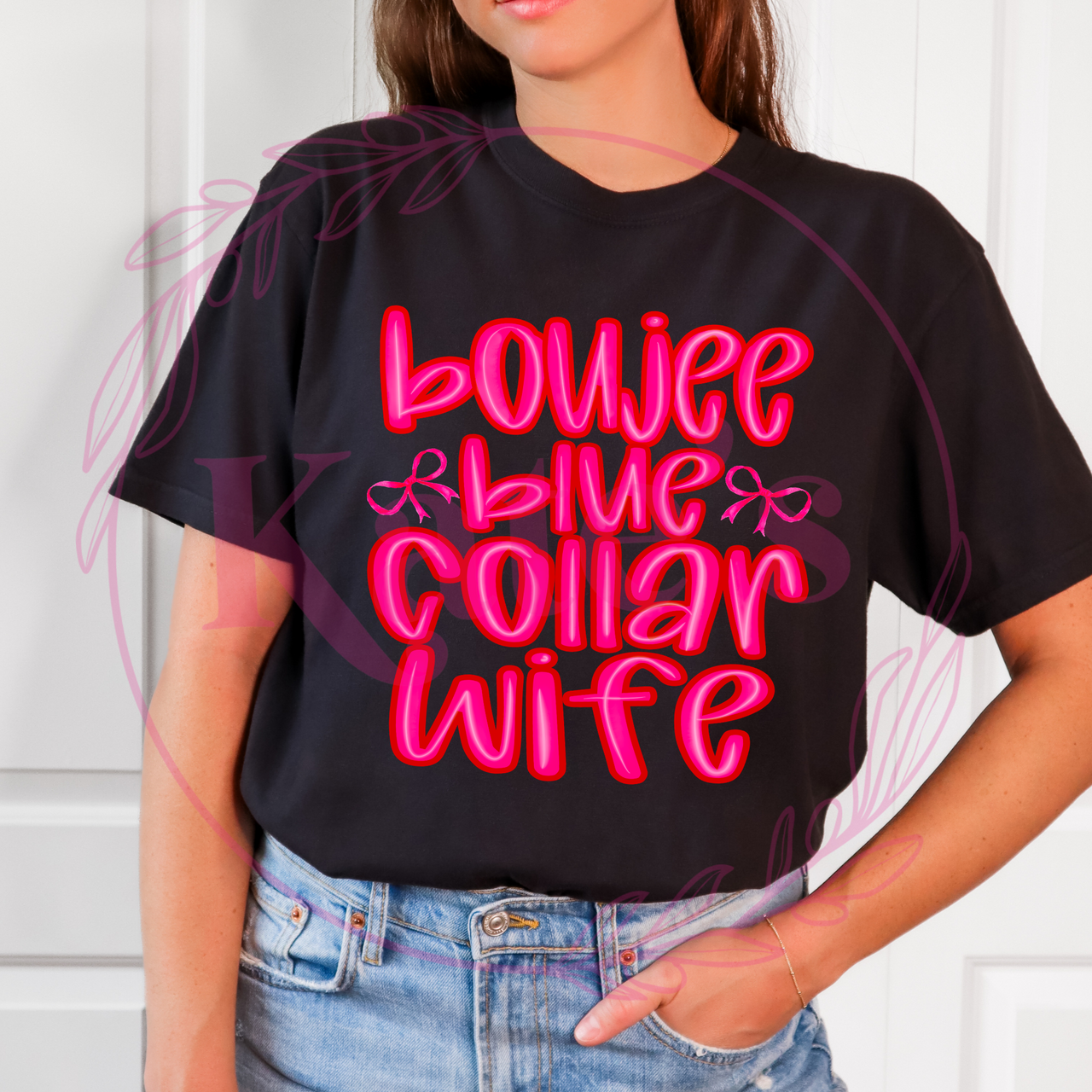 Boujee Blue Collar Wife Tee