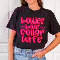 Boujee Blue Collar Wife Tee