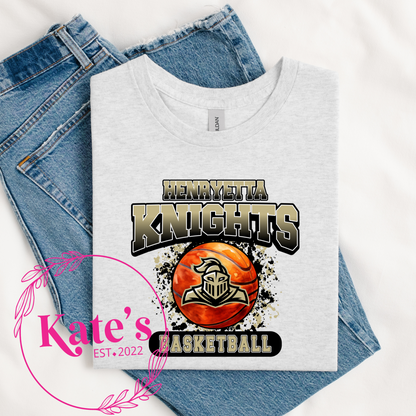 Henryetta Knights Basketball Shirt