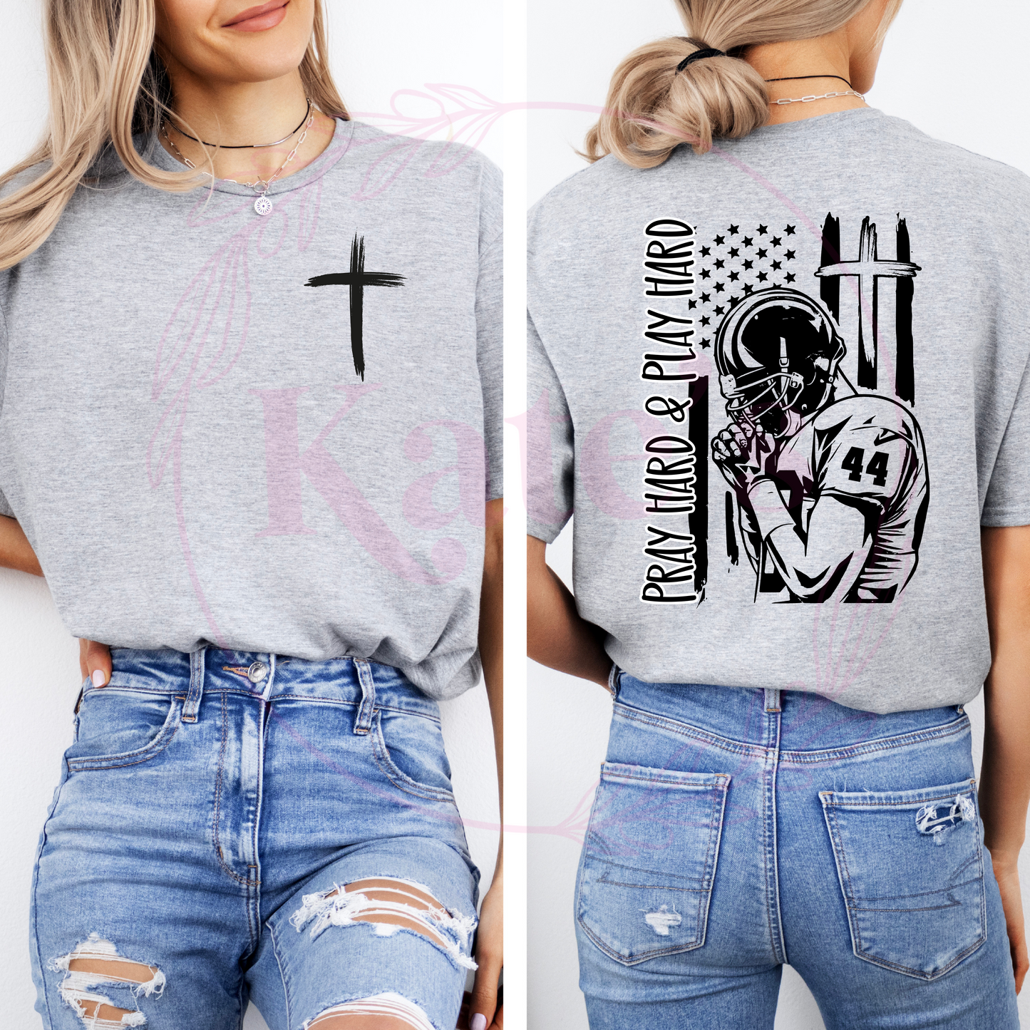 Pray Hard & Play Hard Shirts