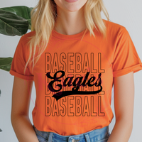 Eagles Baseball Stacked Shirt