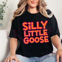 Orange Silly Little Goose T-Shirt