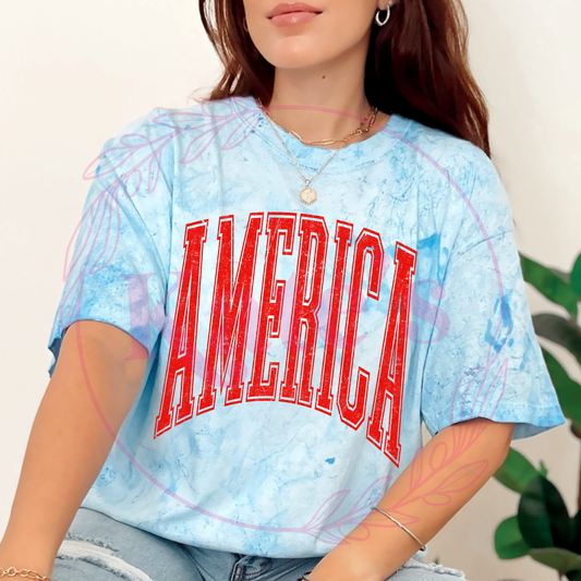 America Colorblast Comfort Colors T-Shirt