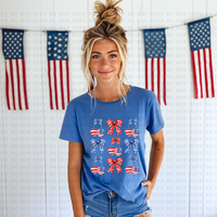 Flag Bow Collage T-Shirt