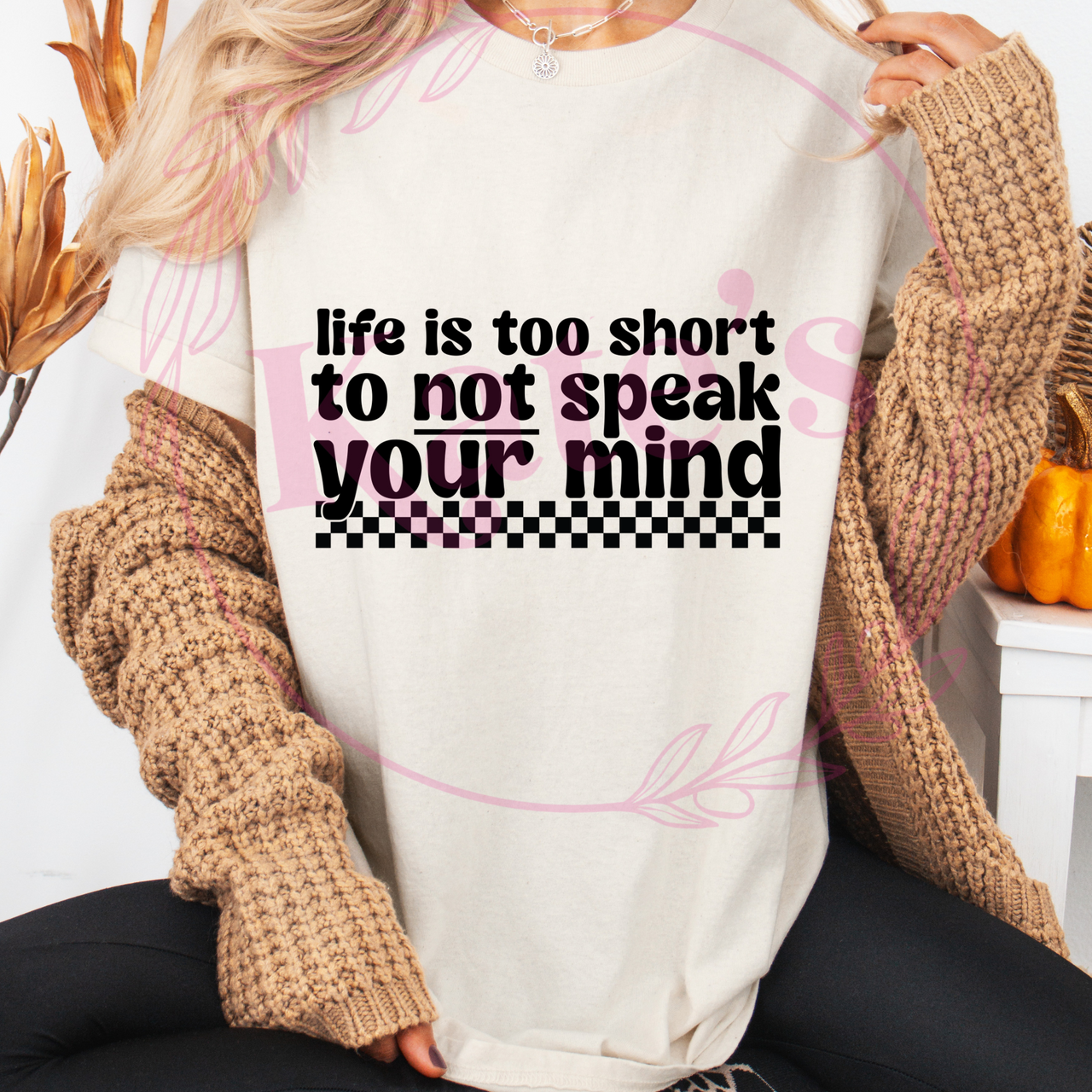 Life Is Too Short T-Shirt
