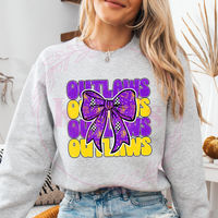 Outlaws Stacked w/ Bow Spirit Shirt