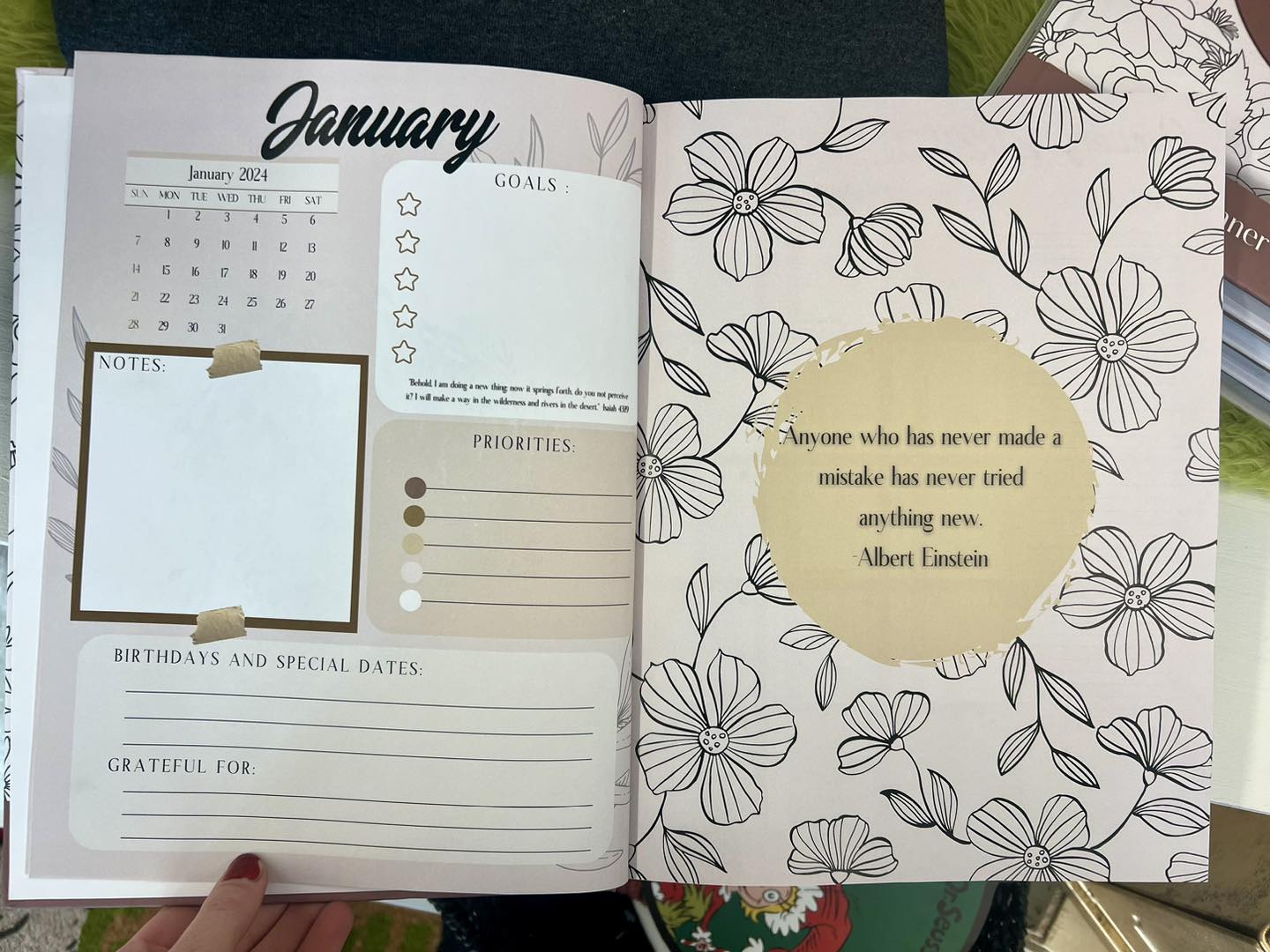 2024 Weekly Planner and Devotional