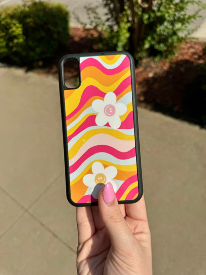 Groovy Flowers Phone Case