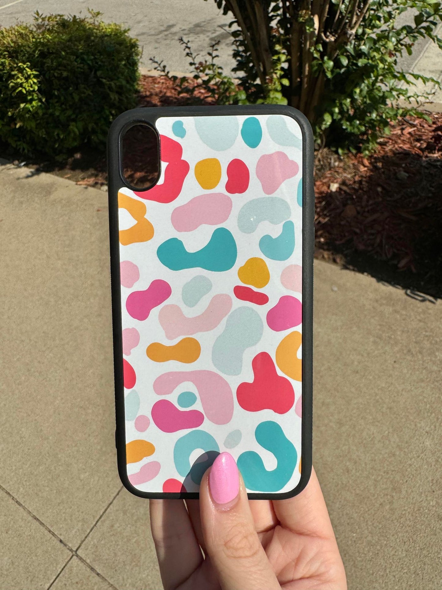 Confetti Cheetah Print Phone Case