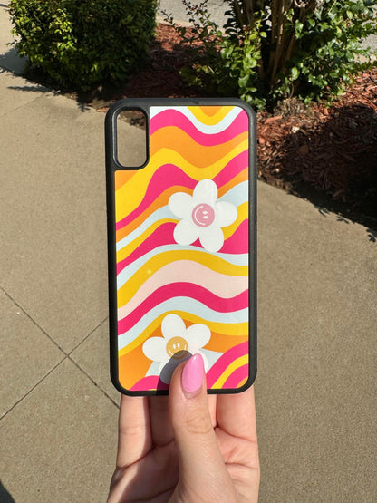 Groovy Flowers Phone Case