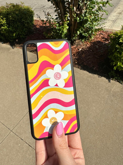 Groovy Flowers Phone Case