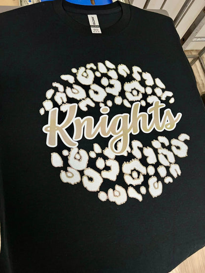 Cheetah Knights School Spirit Shirt