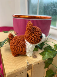 Crochet Corgi 3D Toy