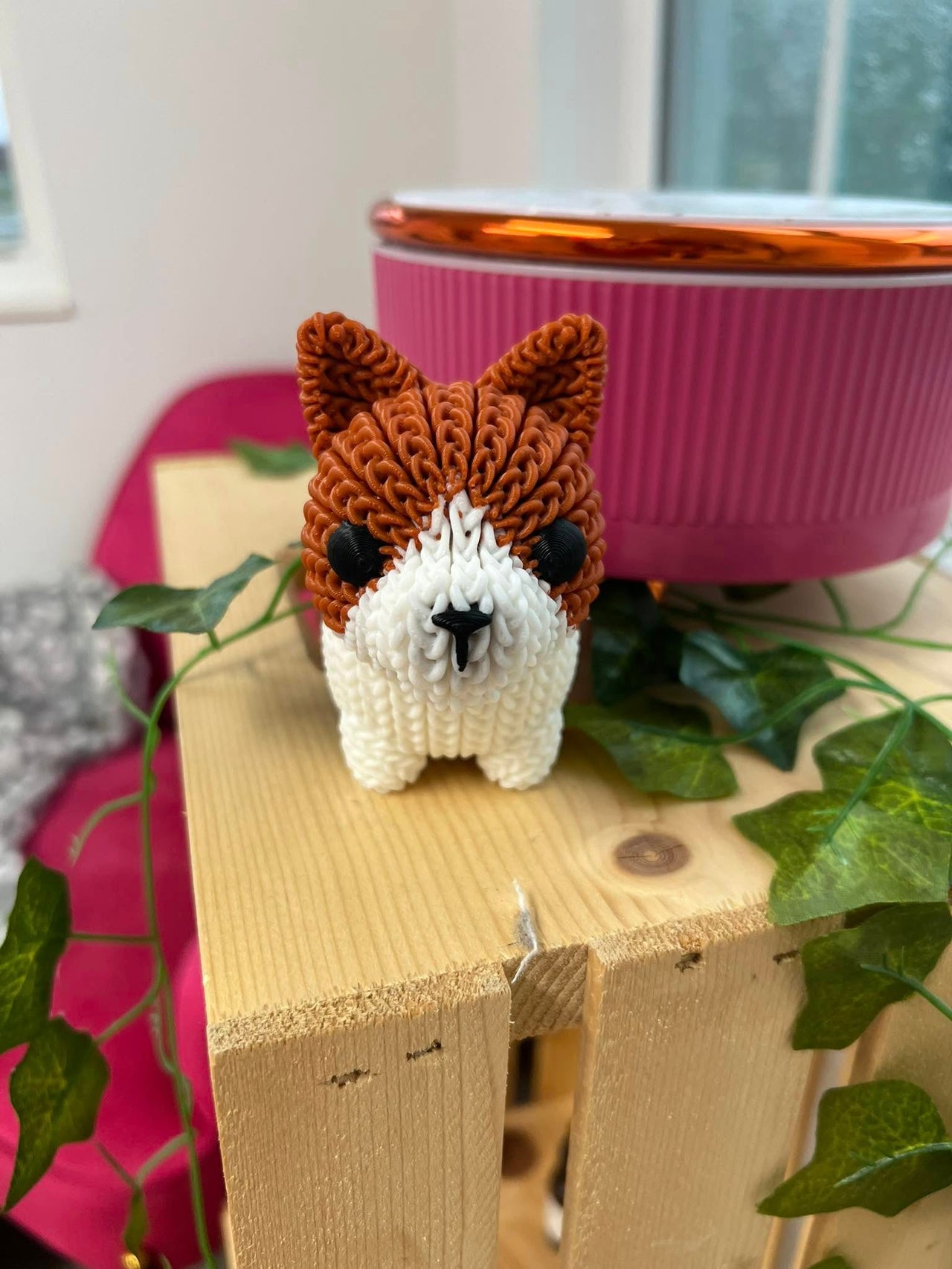 Crochet Corgi 3D Toy