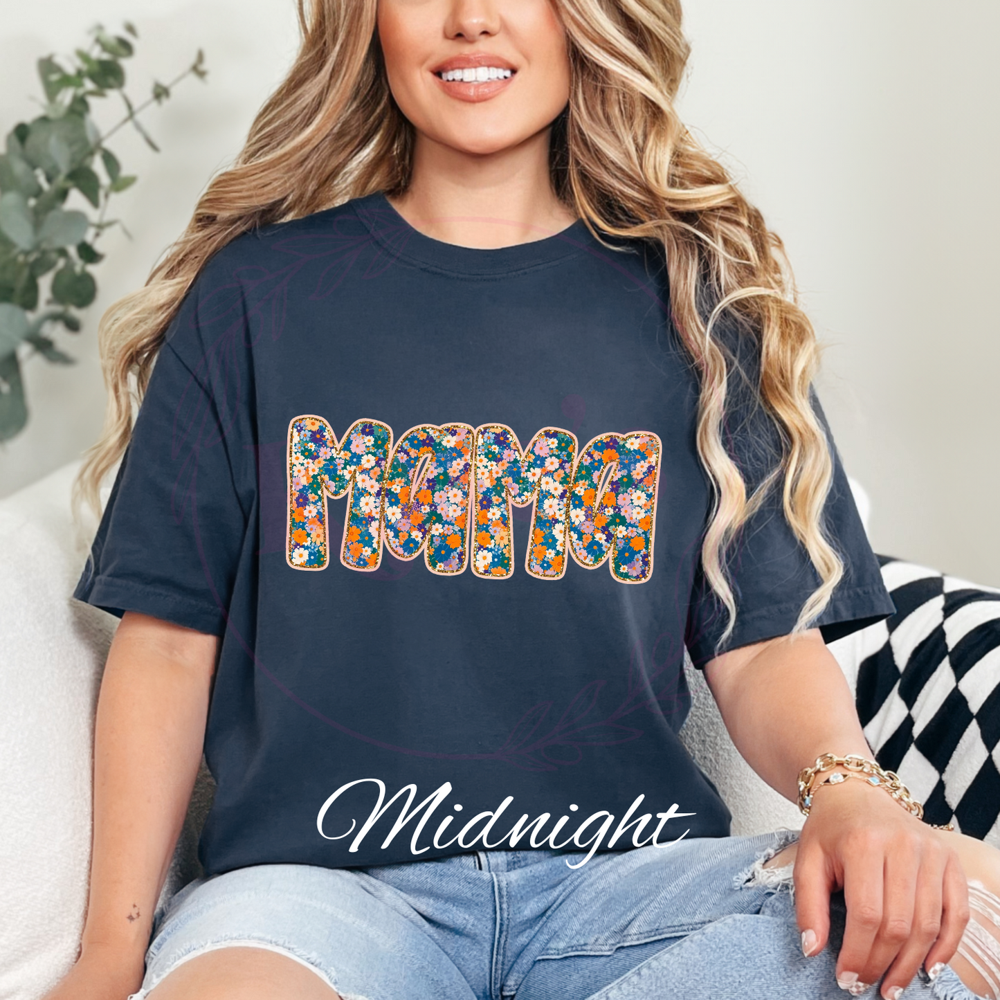 Floral Mama 2 Comfort Colors T-Shirt