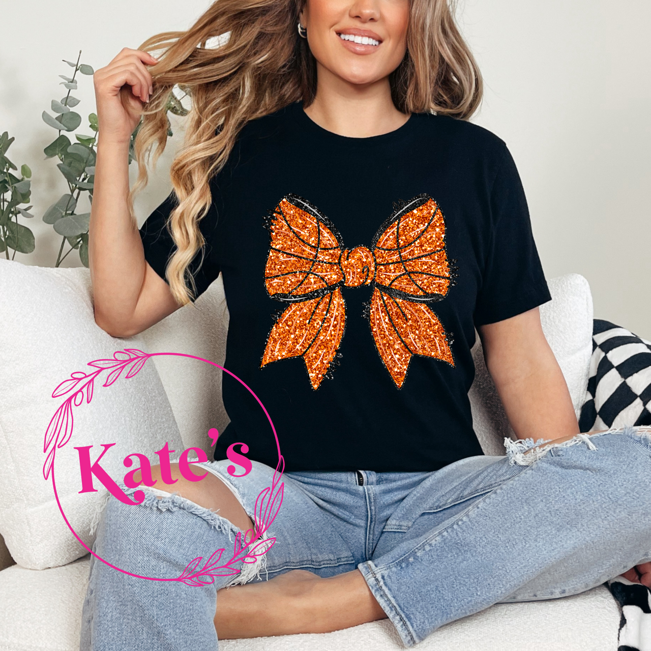Basketball Bow Shirt