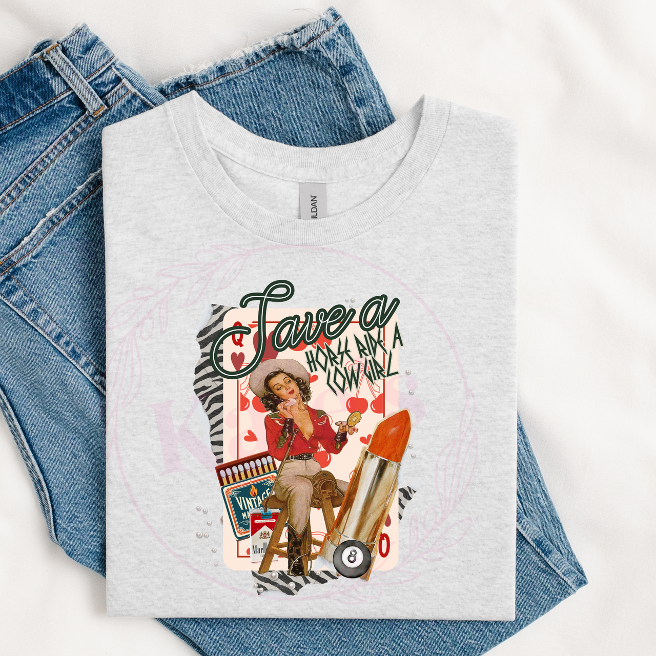 Save A Horse Ride A Cowgirl Shirt