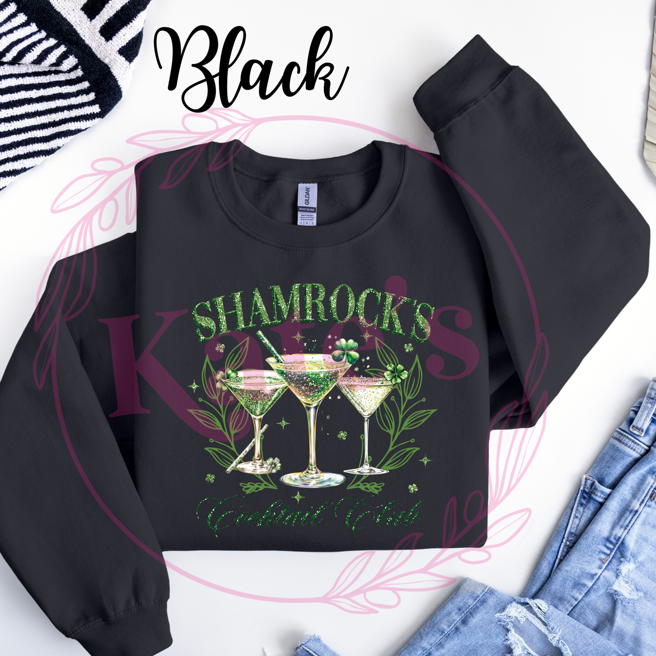 Shamrocks Cocktail Club Sweatshirt