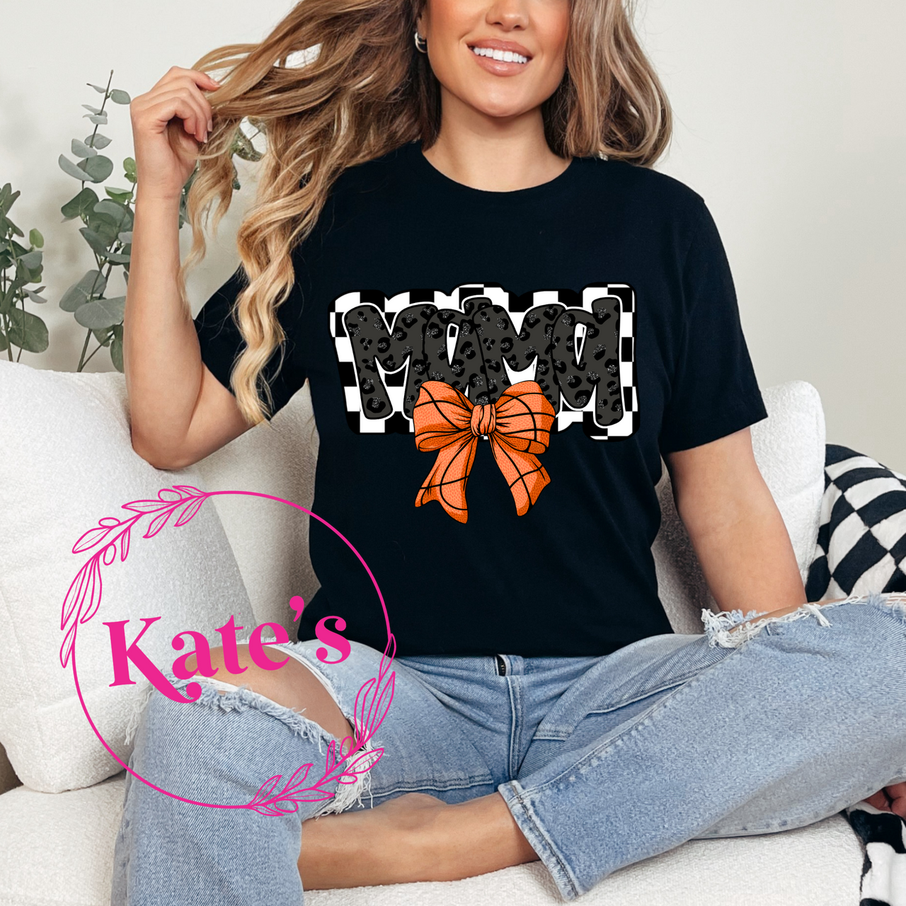 Leopard Basketball Mama Shirt