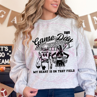 Custom My Heart Is On That Field Shirt