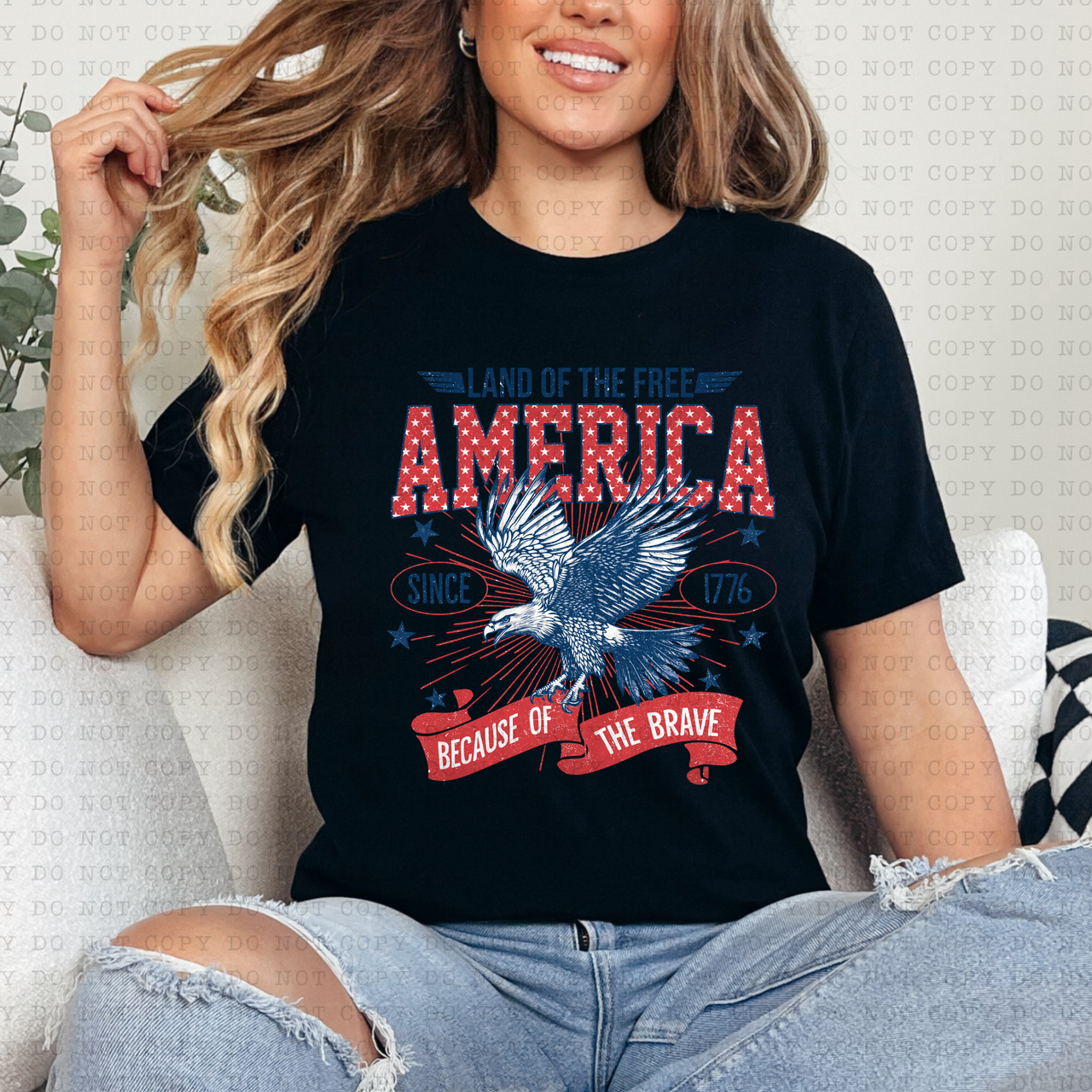 Land of the Free BELLA CANVAS WHOLESALE T-SHIRT PACKS
