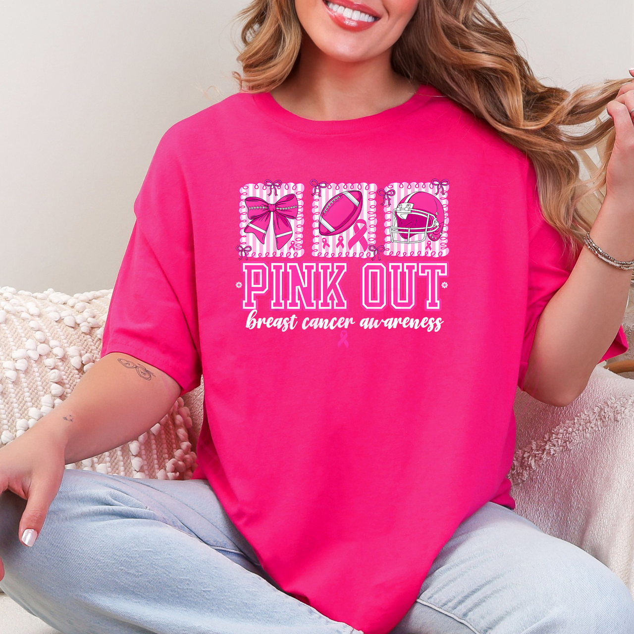 Pink Out Breast Cancer Awareness Shirt