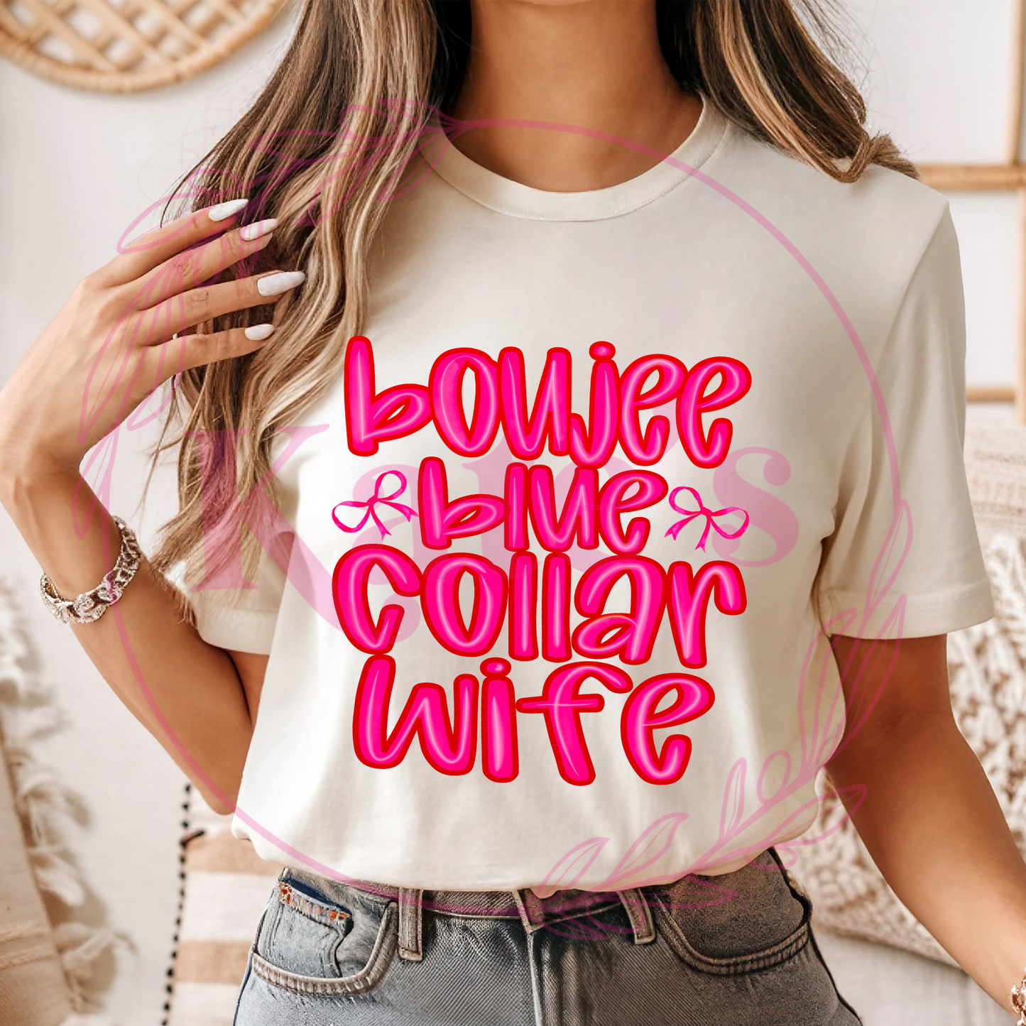Boujee Blue Collar Wife Tee