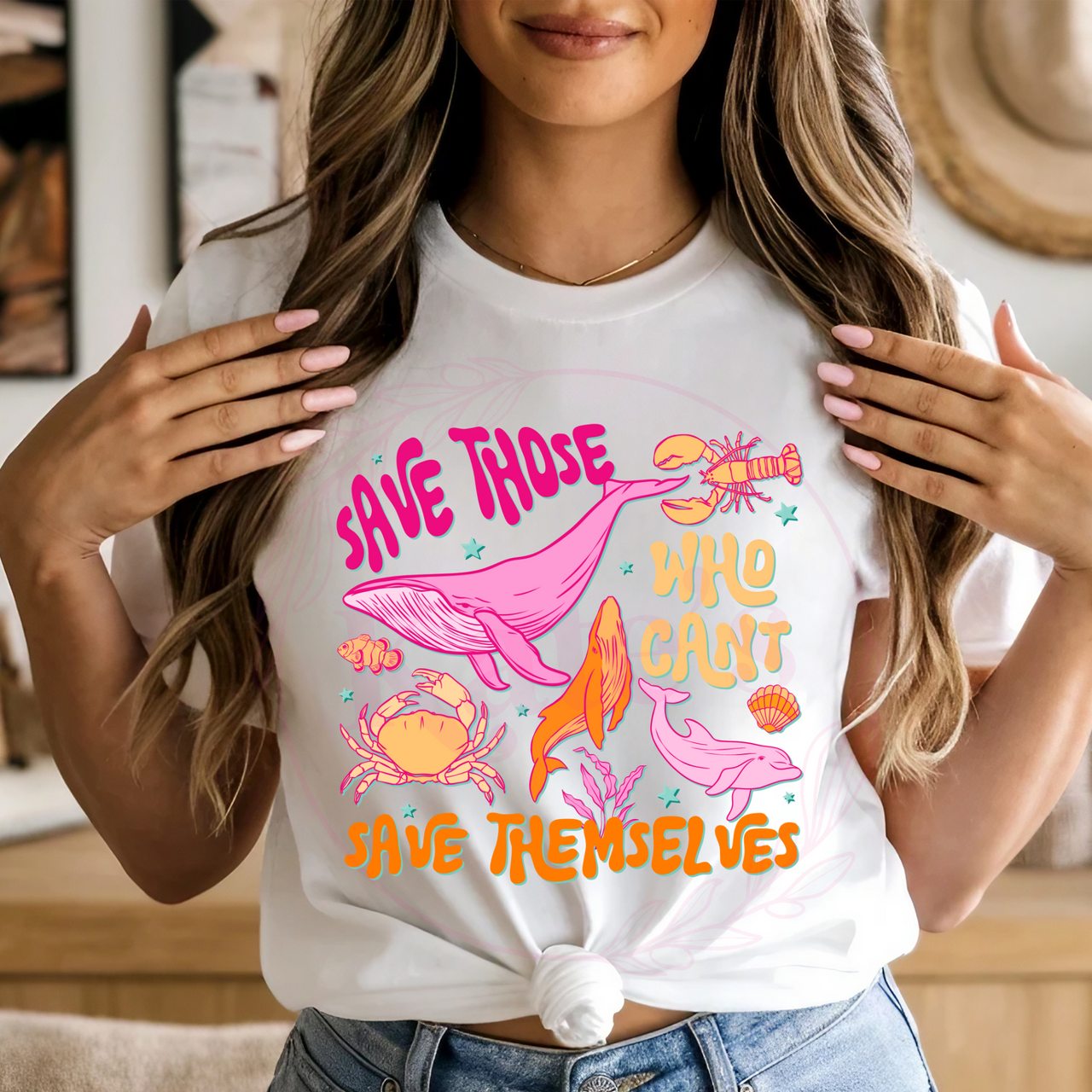 Save Those Who Can't Save Themselves T-Shirt