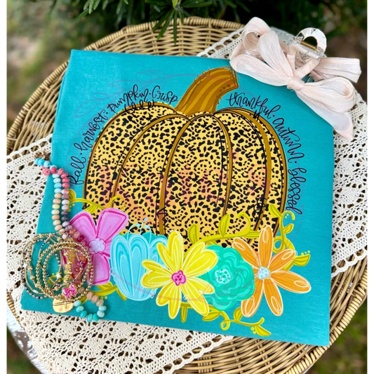 Leopard Pumpkin T-Shirt