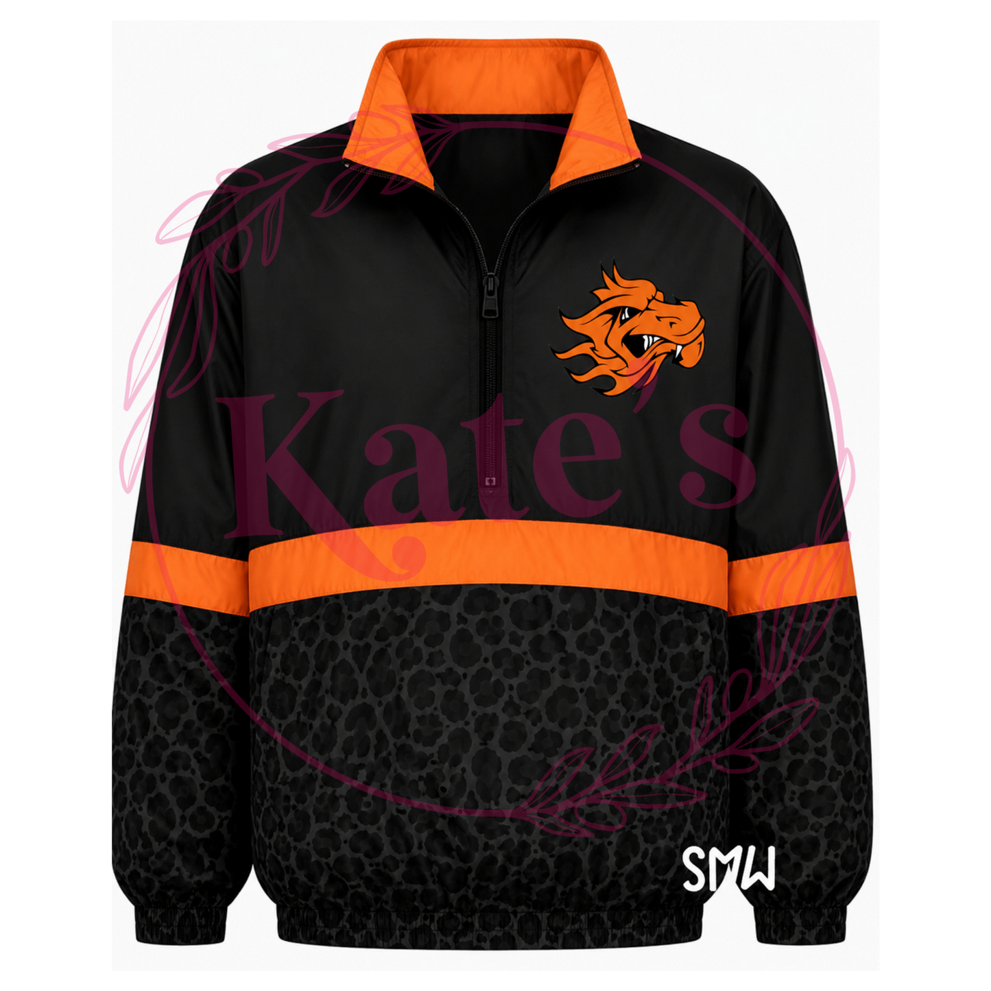Dark Leopard Mascot Scuba Pullover