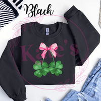 Coquette Shamrocks Sweatshirt