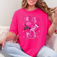 Tackle Breast Cancer Pink Out Shirt