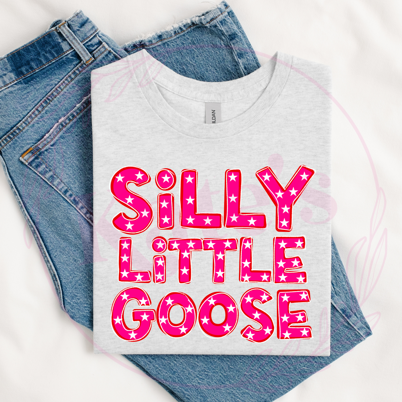 Hot Pink Silly Little Goose T-Shirt