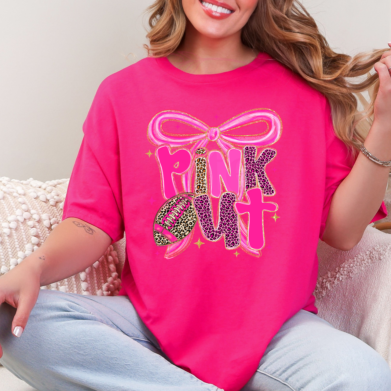 Pink Out Cheetah Shirt