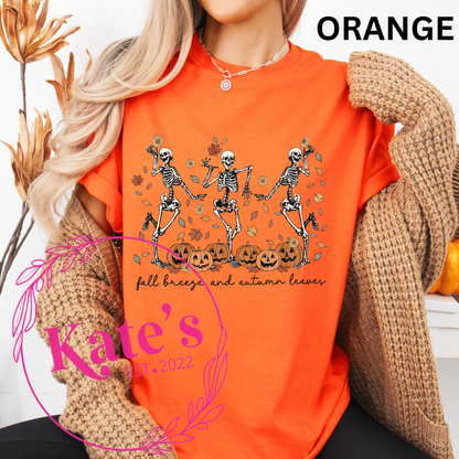 Autumn Leaves and Fall Breeze Shirt